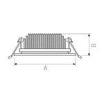 CEL SARGASA 930 35W 230V 60st White DALI