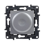 Niloe Step - Ściemniacz obrotowy 5 - 300 W - 2 przewodowy - Aluminium Legrand 863352