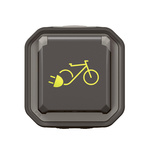 Nowe Plexo - Gniazdo 2P+Z do pojazdów elektrycznych dwukołowych, komplet natynkowy 16A-250V~ - antracyt - Legrand 069787L