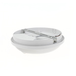 TECHNIC LAMP KANAŁOWA 20W NW 230V 120st IP54 IK07  220x60mm BIAŁY okrągła czujnik ruchu PIR