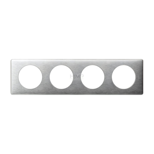 CELIANE - Ramka aluminium poczwórna pozioma/pionowa Legrand 068924