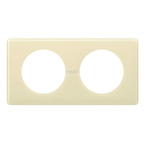 CELIANE - Ramka Kremowa podwójna Legrand 066622