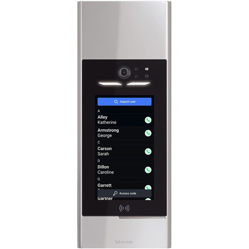 Linea 5000 ramka panelu zewnętrznego, stal – Bticino 345105