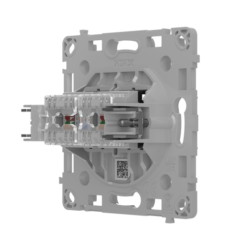 Gniazdo sieciowe LAN RJ45 podtynkowe czarne pionowe – OutletCore (LAN) vertical – AJAX SYSTEMS 128848.165.BL