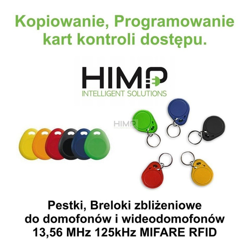 Usługa kopiowania breloków + Brelok 13,56 MHz 125kHz MIFARE RFID