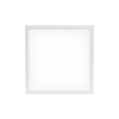 ALGINE NATYNK DOWNLIGHT 24W NW 230V 120st IP20     IK06 288x288x38mm BIAŁY kwadrat