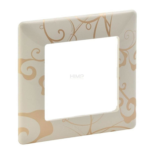 VALENA LIFE - RAMKA GRAFIKA KREMOWA FANTAZJA POJEDYNCZA Legrand 754111