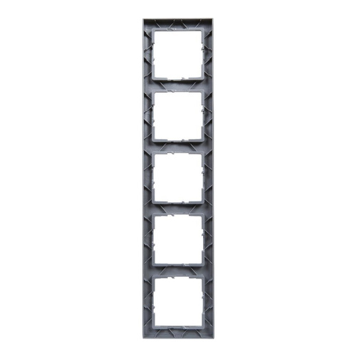 SUNO - Ramka - 5x, Aluminium - Legrand 721515