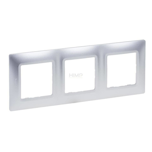 Niloe Selection  - Ramka Potrójna - Aluminium Legrand 762013