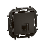 Gniazdo sieciowe RJ45 kat. 6 FTP - czarne Legrand NP4302BK