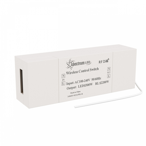 PRZEKAŹNIK ON OFF 2200W/500W (LED) KONEKTO MESH