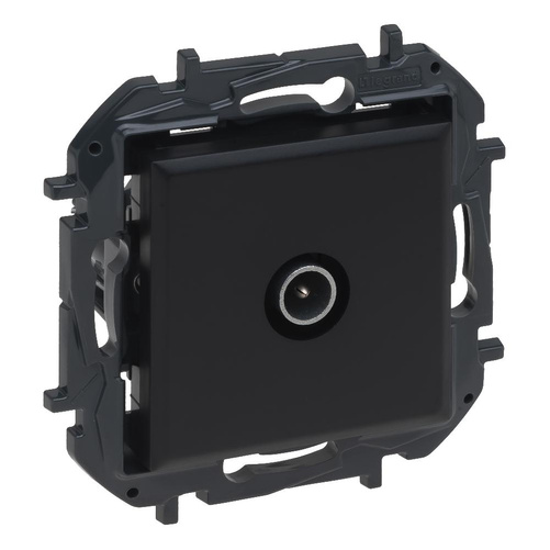 Niloe Step gniazdo telewizyjne końcowe - czarne Legrand 863574B