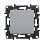 Niloe Step - Przycisk pojedynczy 6 A - Aluminium Legrand 863309