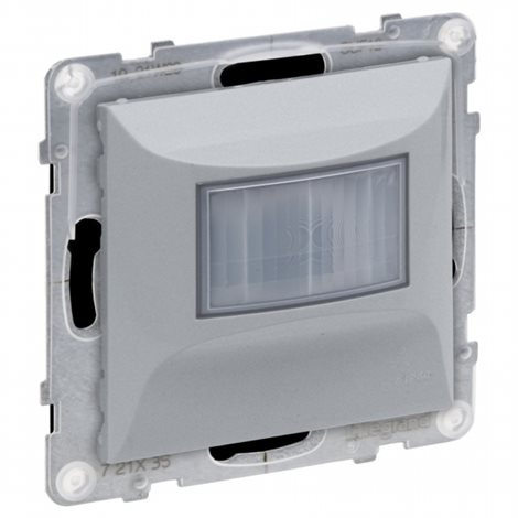 SUNO - Łącznik automatyczny bez zacisku neutralnego 100W LED, Aluminium Legrand 721376A