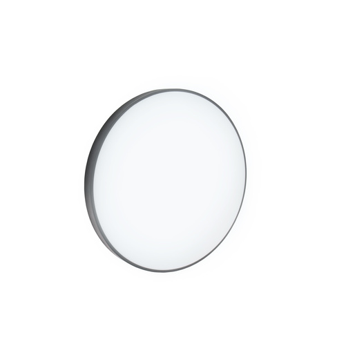 PLAFON NYMPHEA BLACK & WHITE RINGS 24W NW 230V 115st IP54 FI320x52 BIAŁY/CZARNY OKRĄGŁA CZUJNIK