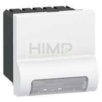 MOSAIC - Lampka do oświetlenia przypodłogowego LED 230 V~ - 2 modułowa - Biały Legrand 078510