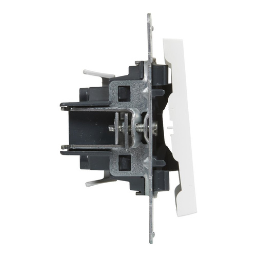 SUNO - Łacznik jednobiegunowy - 10 AX - 250 V~ - zaciski automatyczne, Biały - Legrand 721101