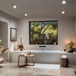 CHLOE AR111 NATYNKOWA GU10 250V IP44 118x114mm BIAŁY okrągła