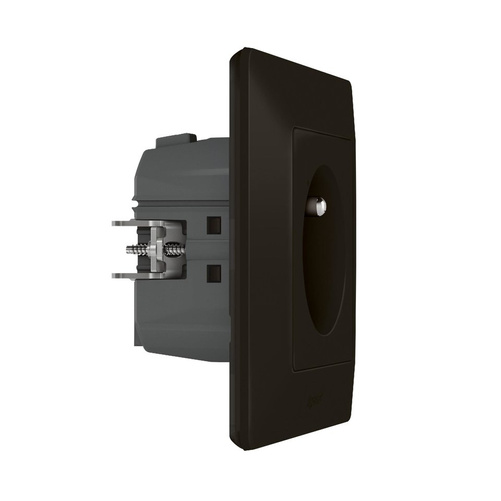 Netatmo - Valena Life - gniazdo connected 2P+Z zaciski automatyczne 16A Czarny Legrand 756393