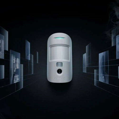 Czujka ruchu z kamerą MotionCam HDR (PhOD) Jeweller - biały AJAX SYSTEMS 119282.310.WH1