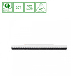 SYSTEM SHIFT SMART- GRID L oprawa liniowa 440x23x42mm 22W 40st biała CCT/DIM 5 lat gw.