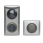 Celiane with Netatmo Legrand 064890 - zestaw startowy podstawowy (gniazdo control, łącznik bezprzewodowy wyjście/powrót) GRAFITOWY