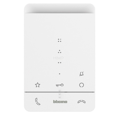 Zestaw domofonowy dwurodzinny podtynkowy panel SFERA + 2 unifony Classe 100 A16E Bticino 364234B