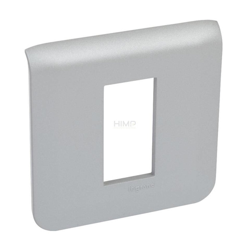 MOSAIC - Ramka 1 modułowa poszerzona - Aluminium Legrand 079311L