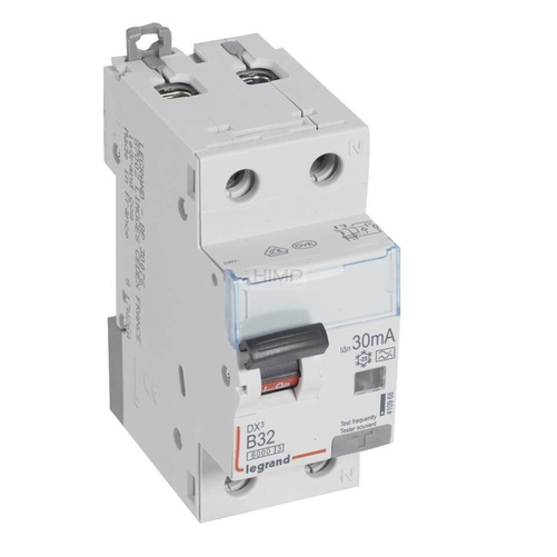 WYŁĄCZNIK RÓŻNICOWONADPRĄDOWY P 312 2P B 32A 30MA TYP A SERII DX³ Legrand 410968