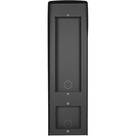 Linea 5000 obudowa natynkowa z daszkiem do panelu zewnętrznego i modułu klawiatury lub pętli indukcyjnej, nikiel – Bticino 345342