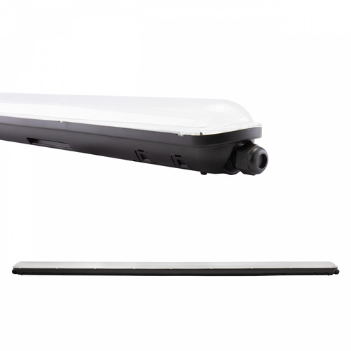 LIMEA GIGANT HERMETYK 1500mm 75W NW 230V 120ST IP65 IK10 1490x72x70mm CZARNY 5 LAT GW.