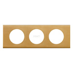 CELIANE - Ramka brąz złocony potrójna Legrand 069133
