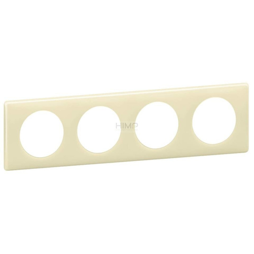 CELIANE - Ramka Kremowa poczwórna Legrand 066624