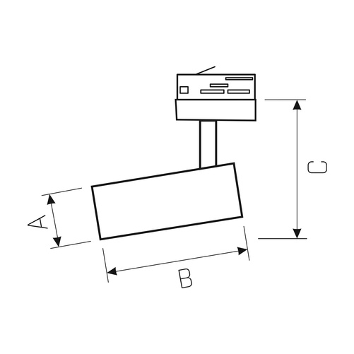 Oprawa na Szynoprzewód MDR BRANTA MEAT Biała 27W 230V 24st SpectrumLED WOJP05388-0