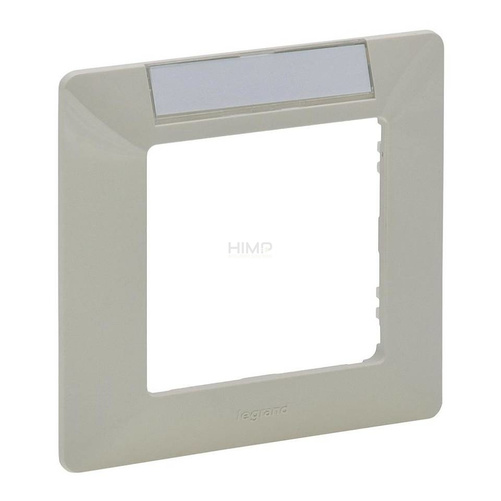 VALENA LIFE - RAMKA SPECJALNA KREMOWA Z UCHWYTEM ETYKIETY POJEDYNCZA Legrand 754051