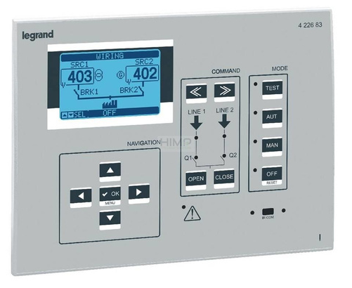 Sterownik SZR zaawansowany - 3 aparaty Legrand 422683