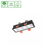 MINI28 ALLDAY INSPIRE ONE DARK LIGHT 80st BIAŁY 9400 17W 230V 280mm CZARNY