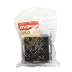 SUNO - Ściemniacz przyciskowy - 240 V~ - 50 Hz - 5 - 75 W ( 10 lamp maks.) dla lamp LED i świetlówek kompaktowych z opcją ściemniania - bez zacisku neutralnego, Czarny - Legrand 721478