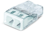 Szybkozłączka 2X0,5-2,5MM2 COMPACT Transparentna WAGO - 2273-202