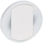 CELIANE - Klawisz Łącznika Uniwersalnego – 10 AX Z Pierścieniem Podświetlanym LED Biały Legrand 065004
