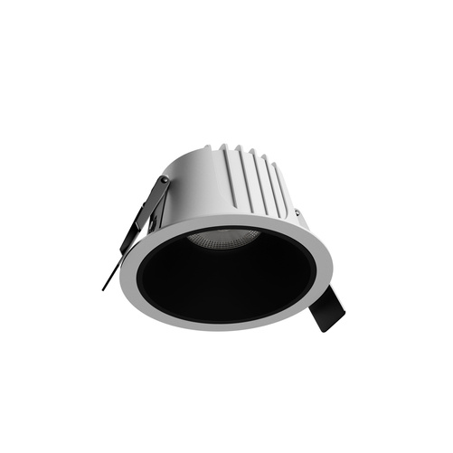 ORBITO DOWNLIGHT 10W NW 230V 40st IP44 Ra90 UGR&lt;19 97X65MM BIAŁY/CZARNY MAT okrągła 5 lat gw