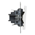 SUNO - Przycisk pojedynczy - 6 A - 250 V~ - zaciski automatyczne, Biały -  Legrand 721109