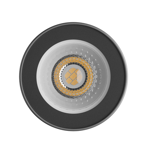 CHLOE GU10 NATYNKOWA GU10 250V IP44 70X90MM CZARNY OKRĄGŁA NIERUCHOMA