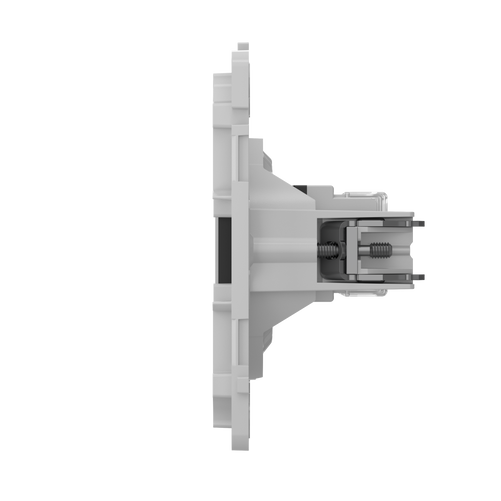 Gniazdo sieciowe LAN RJ45 podtynkowe czarne pionowe – OutletCore (LAN) vertical – AJAX SYSTEMS 128848.165.BL
