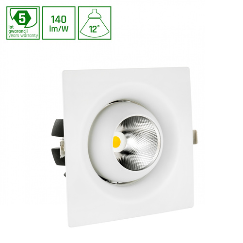 CEL MIRYDA SQUARE 830 19W 230V 12st White