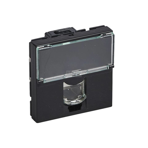 GNIAZDO CZARNE RJ45 2M kat. 6 STP Legrand 079486