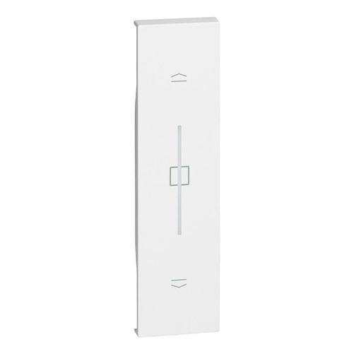 Living Now with Netatmo - Klawisz łącznika rolet connected Biały 1M Legrand KW32