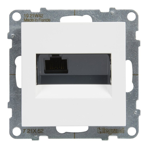 SUNO - Gniazdo RJ45/kat 6 UTP, Biały - Legrand 721152