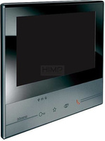 Zestaw wideodomofonowy czarny Classe 300X13 z WiFi klawiatura numeryczna + Panel SFERA New Bticino 365911B