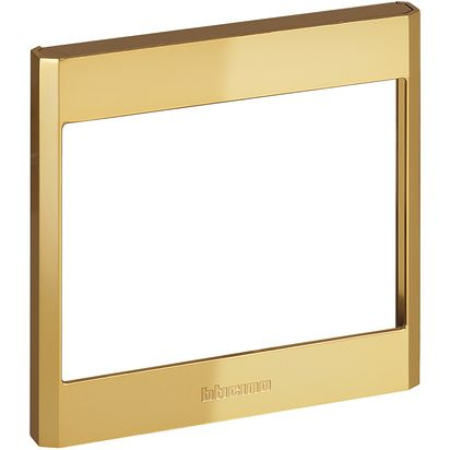 Linea 5000 Ramka modułu wideodomofonu - złoty Bticino 345203